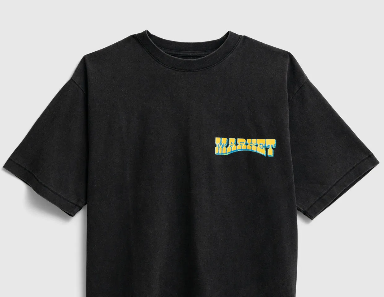 Market Farmers Market T-shirt Black