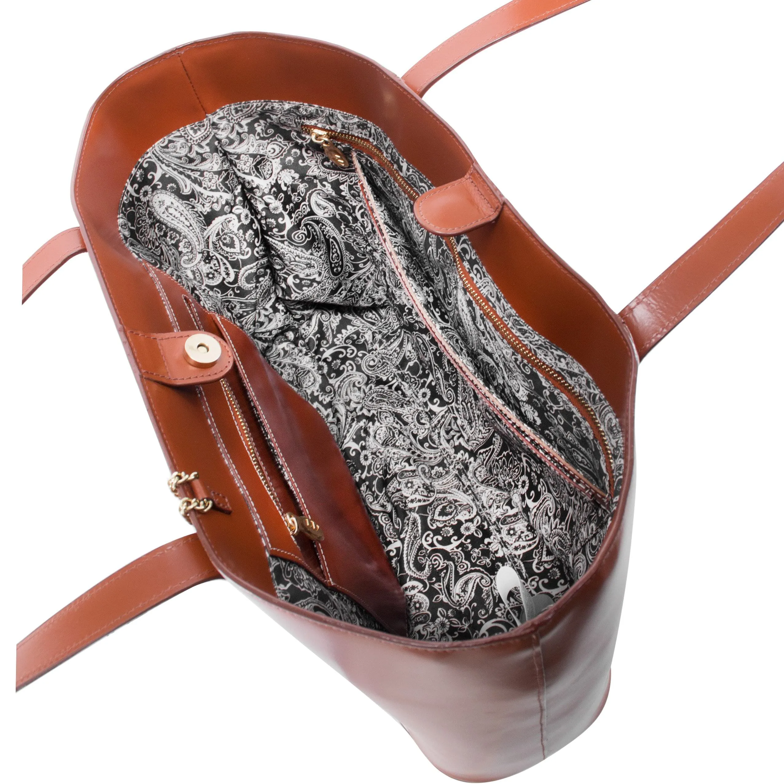 McKlein USA Alyson Leather Shoulder Tote Assorted Colors