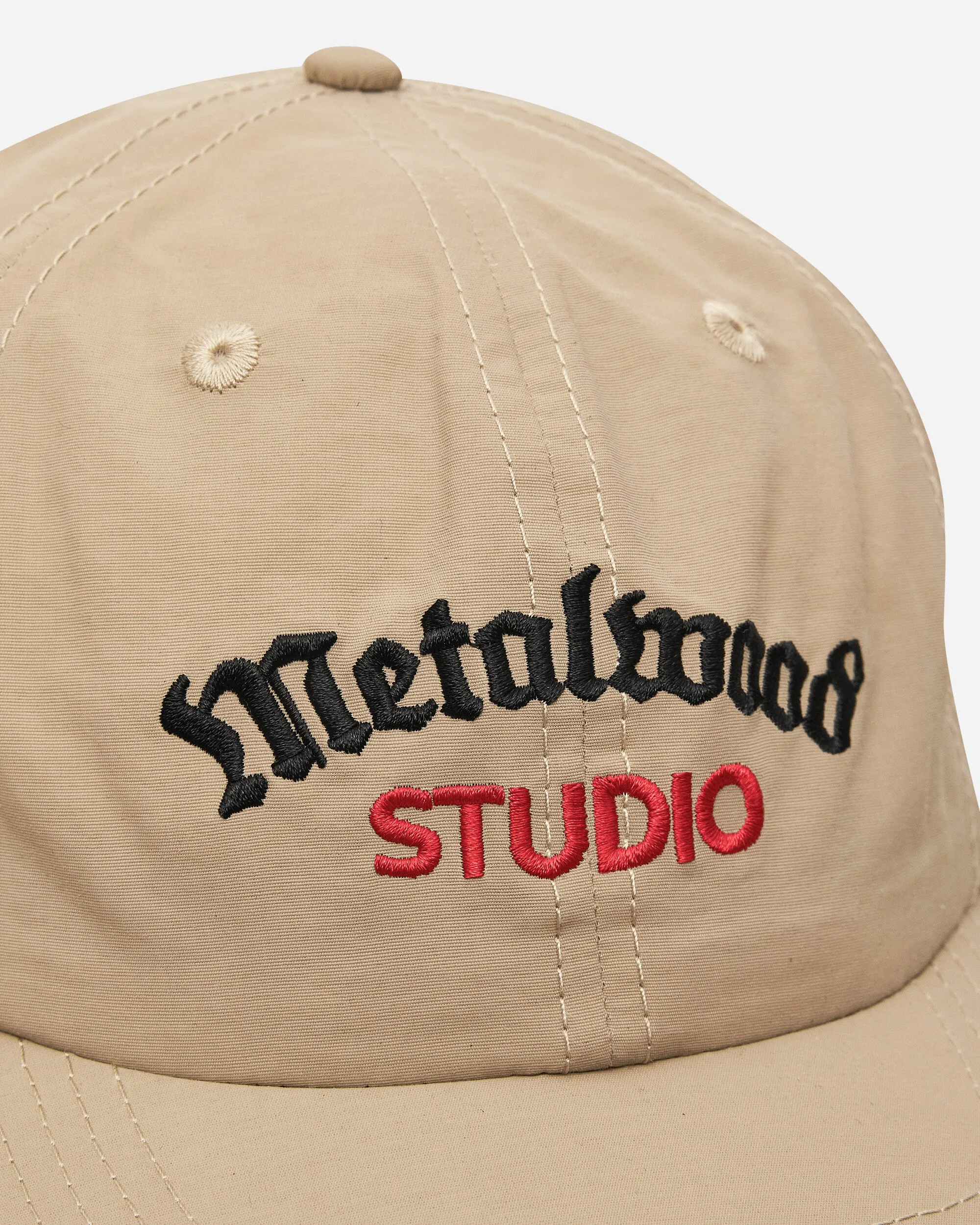 Medieval 6-Panel Strapback Hat Tan