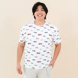 Men's Crew Neck Tee in First Responder