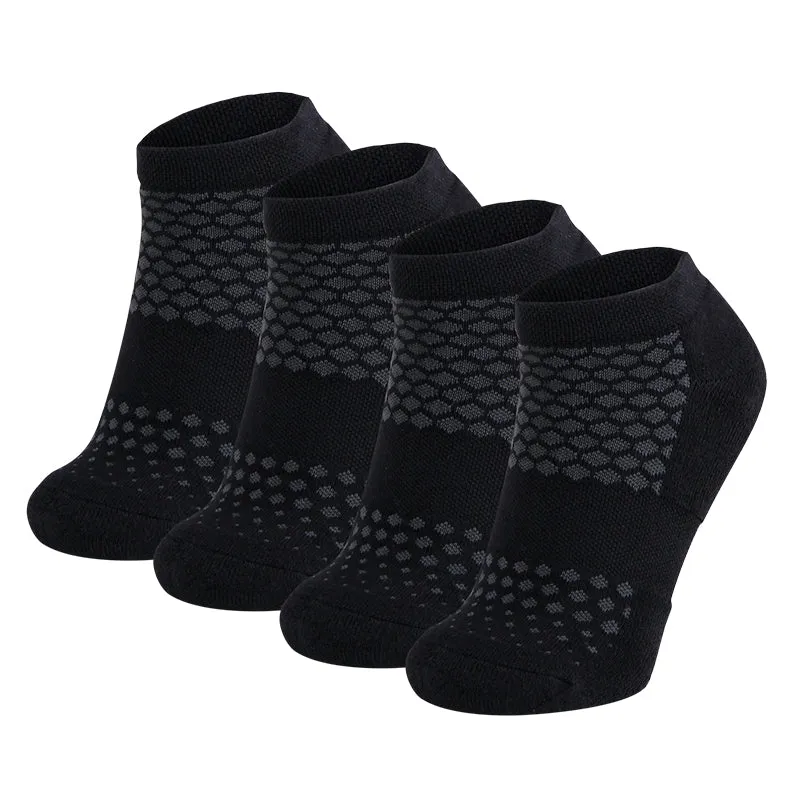 Men's Large No Show 4 Pack