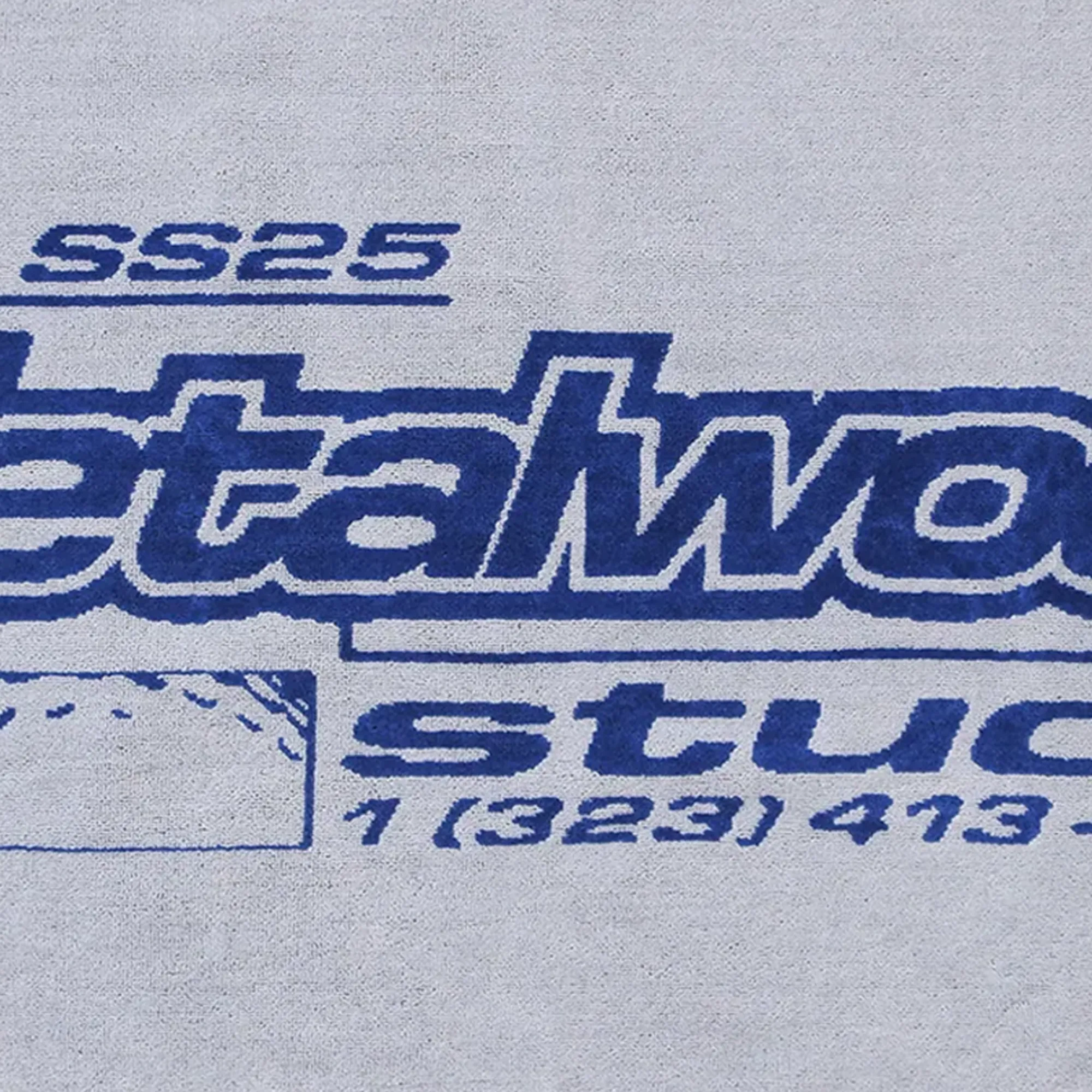 Metalwood La Brea Shop Caddie Towel White