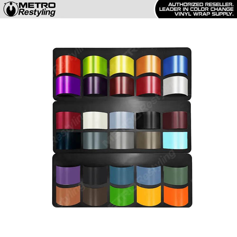 Metro Restyling Wall Vinyl Wrap Display 90 Slot