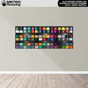 Metro Restyling Wall Vinyl Wrap Display 90 Slot