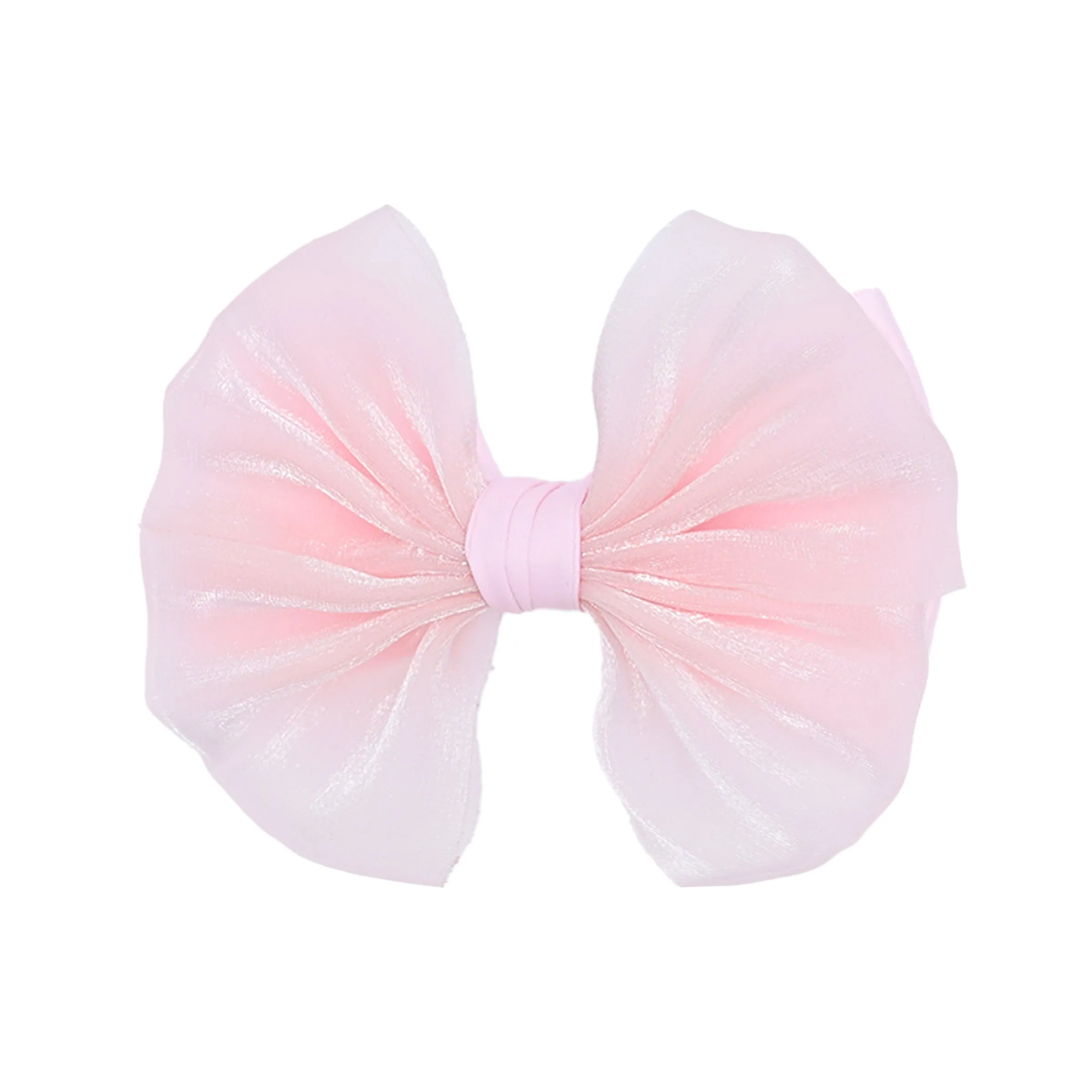 Multicolor Satin Bow Hairclip Set