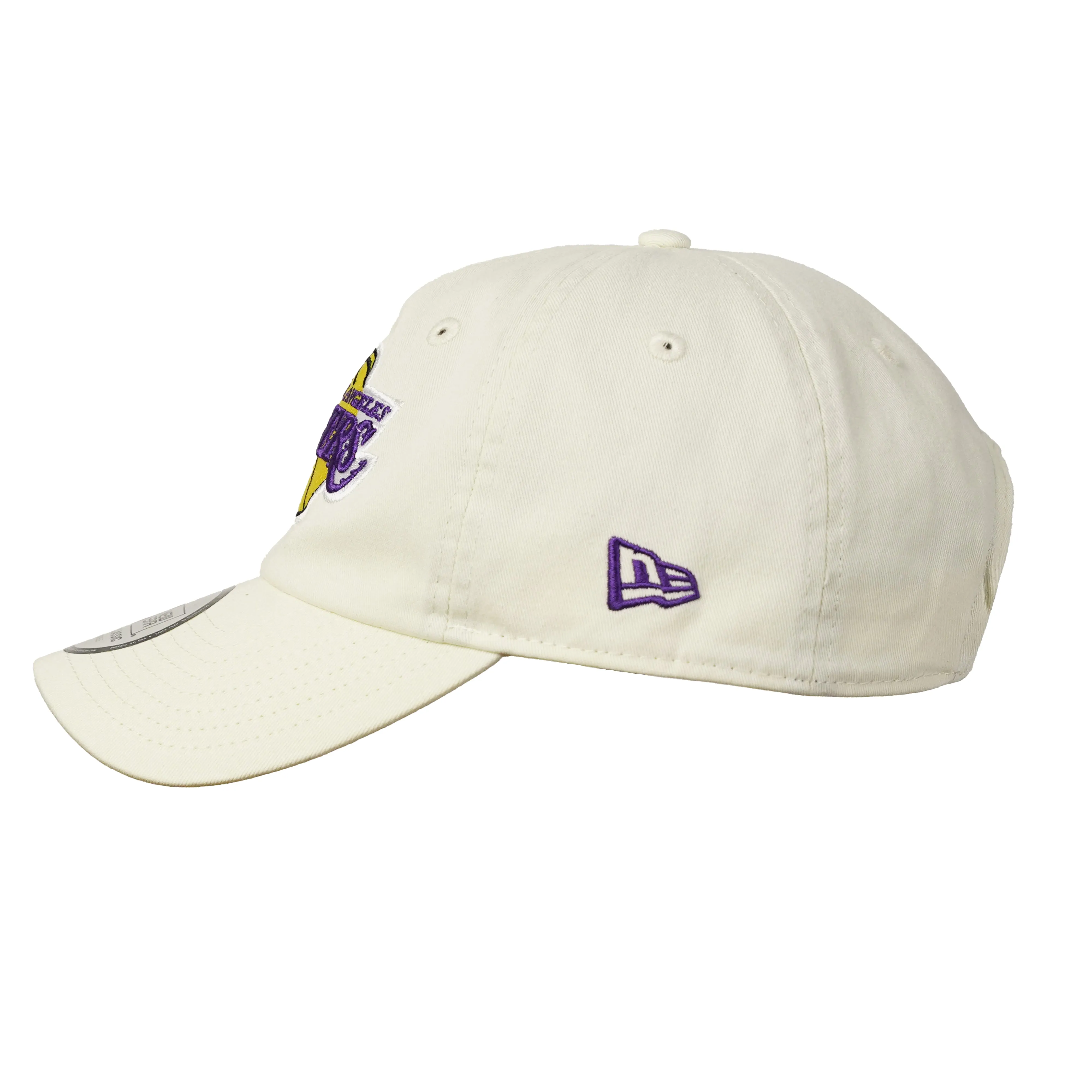 New Era Chrome White Casual Classics - Los Angeles Lakers