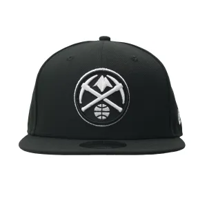 New Era NBA Black 9FIFTY Snapback Cap - Denver Nuggets