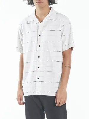 Non Sense Bowling Shirt - Heritage White