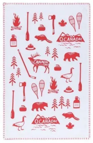 Now Designs O' Canada Tea Towel