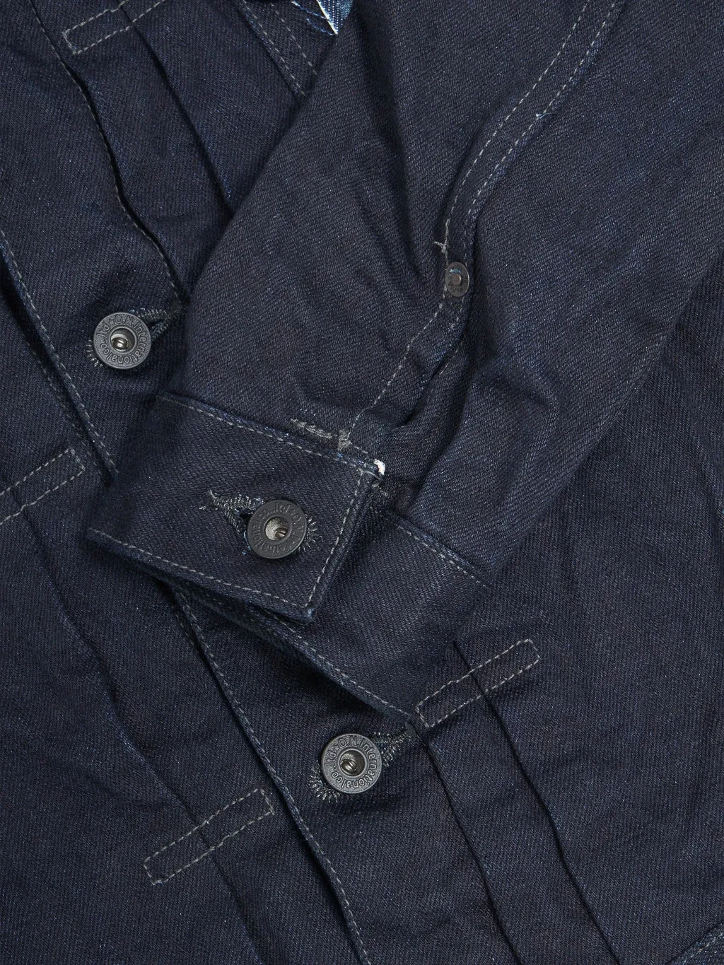 ONI Denim 02516P-14BLK Black Weft 14oz Type II Jacket