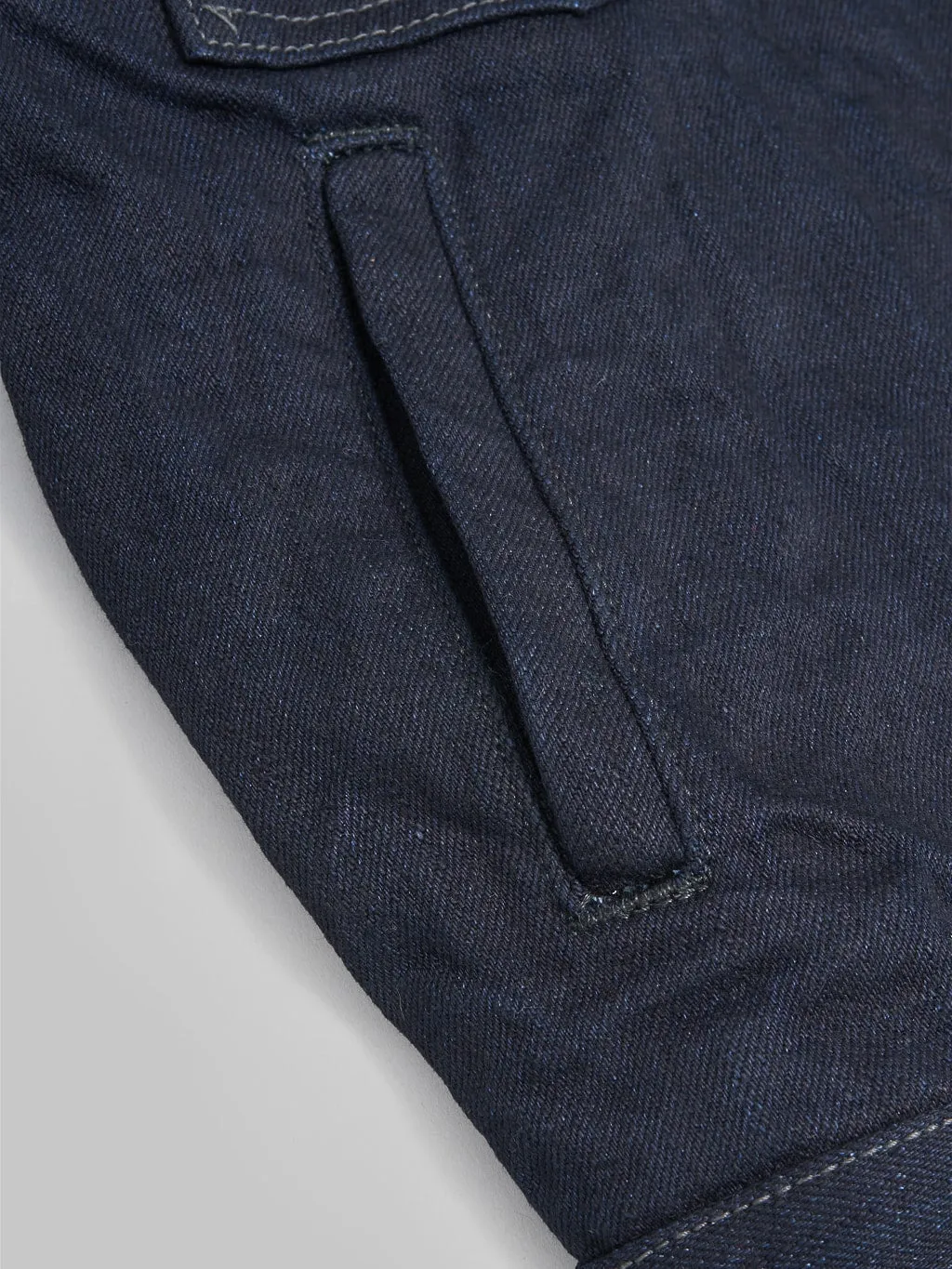 ONI Denim 02516P-14BLK Black Weft 14oz Type II Jacket