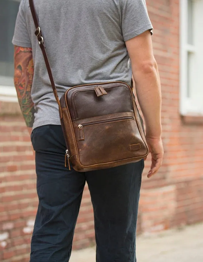 Osgoode Marley Calvin Crossbody Traveler Organizer Bag 4042