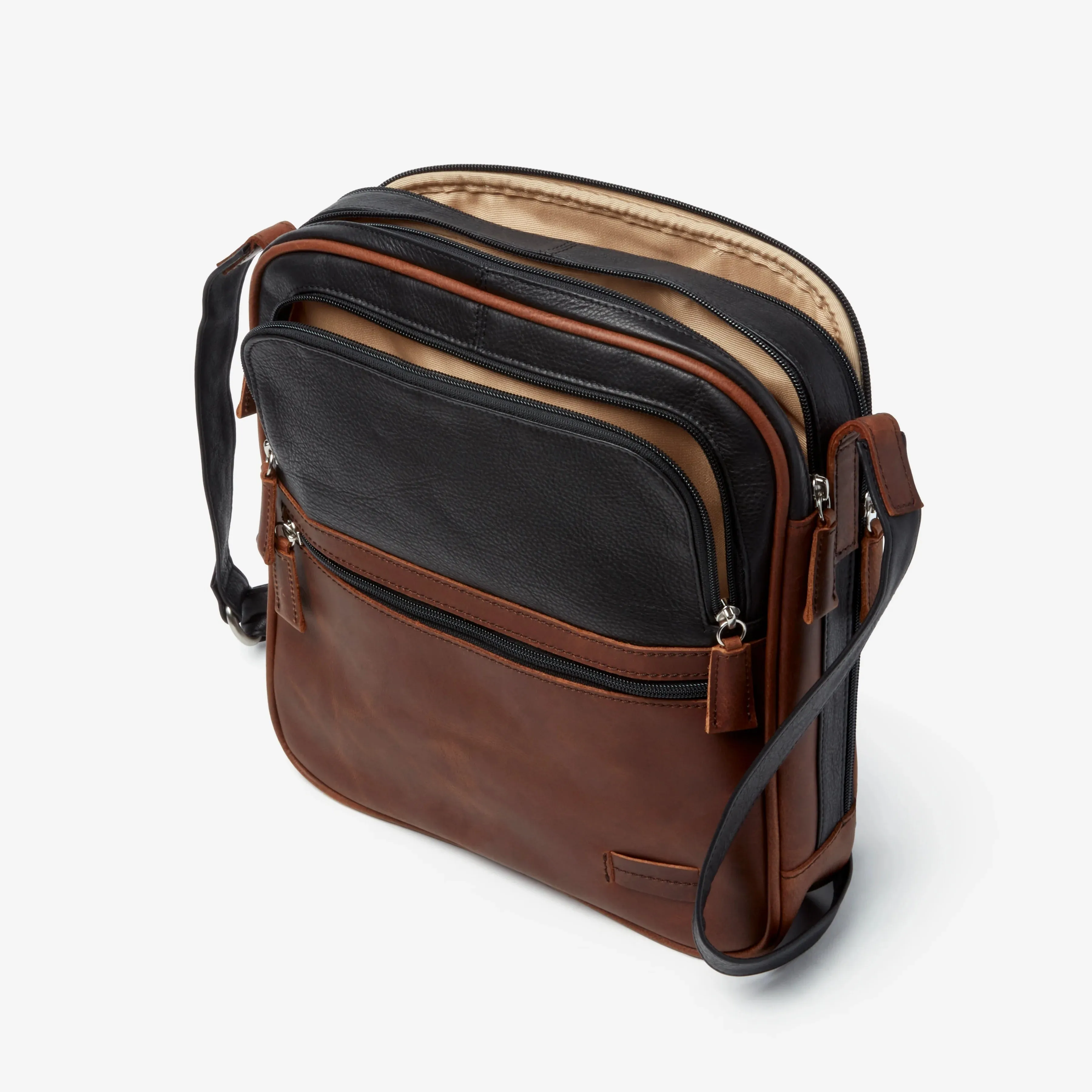 Osgoode Marley Calvin Crossbody Traveler Organizer Bag 4042