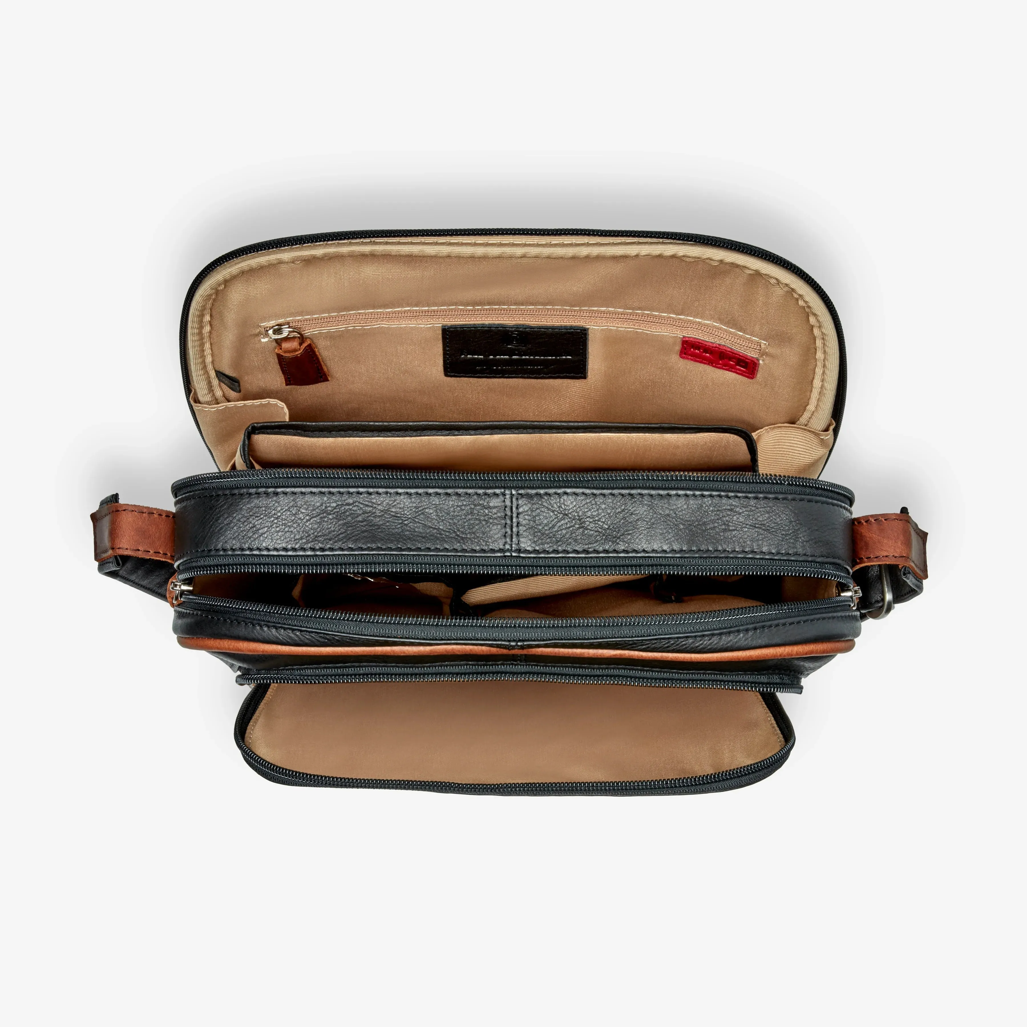 Osgoode Marley Calvin Crossbody Traveler Organizer Bag 4042