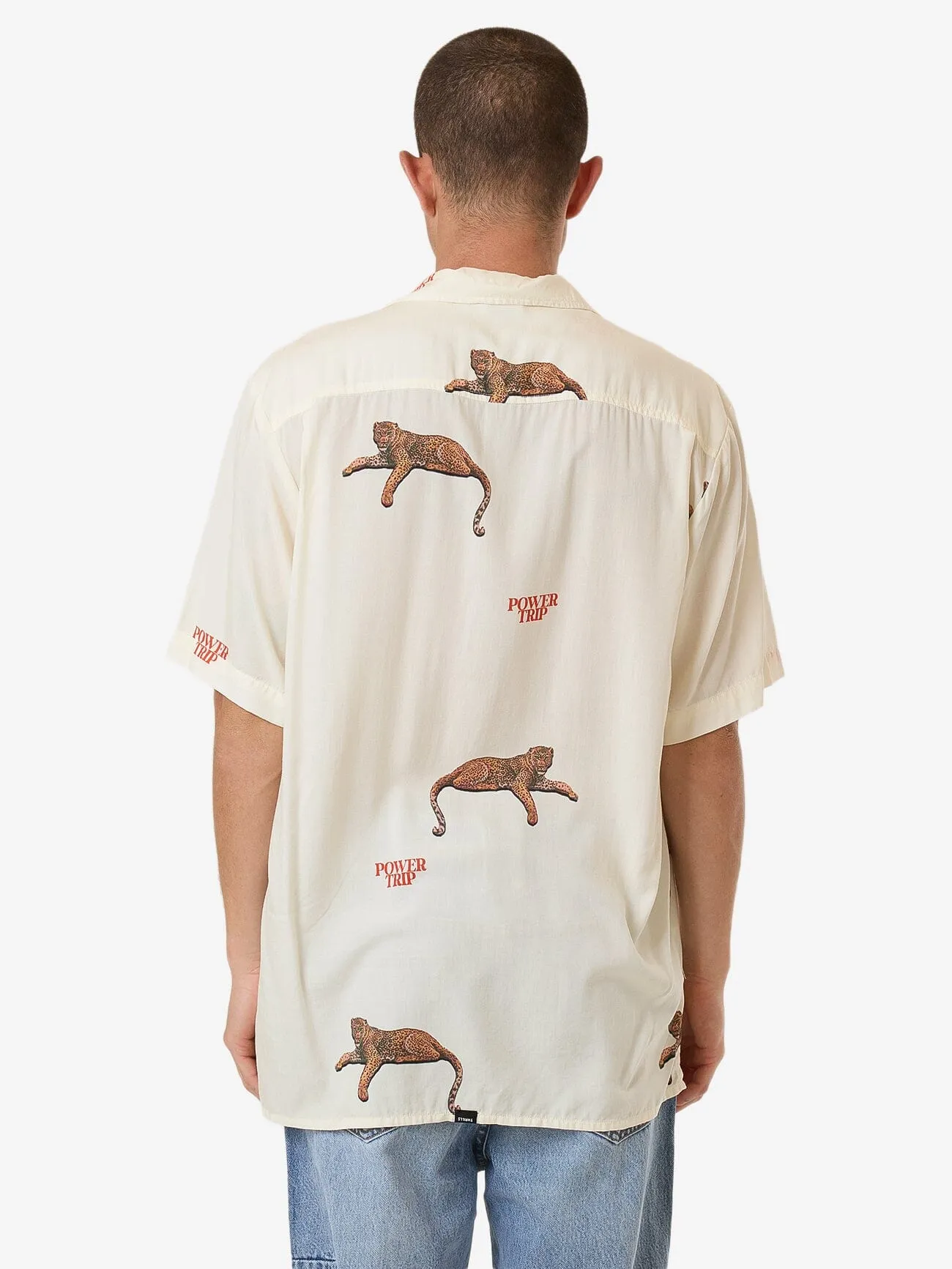 Power Trip Bowling Shirt - Heritage White