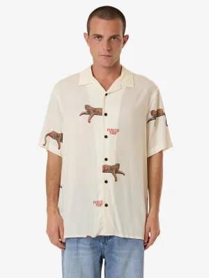 Power Trip Bowling Shirt - Heritage White