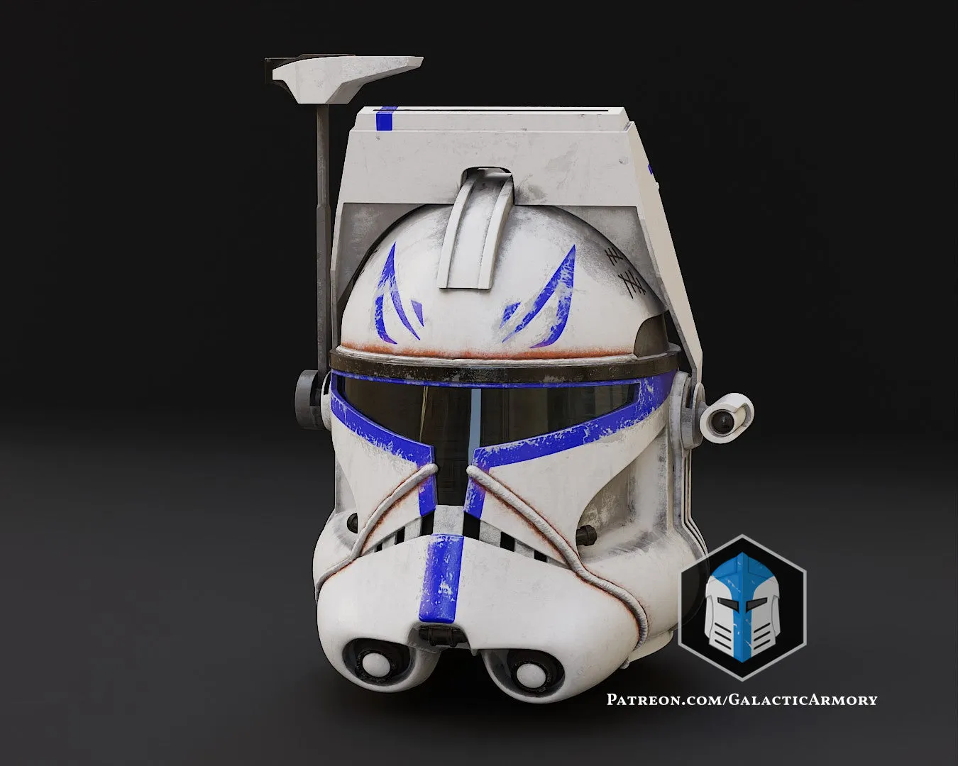 Realistic Captain Rex Helmet - 3D Print Files