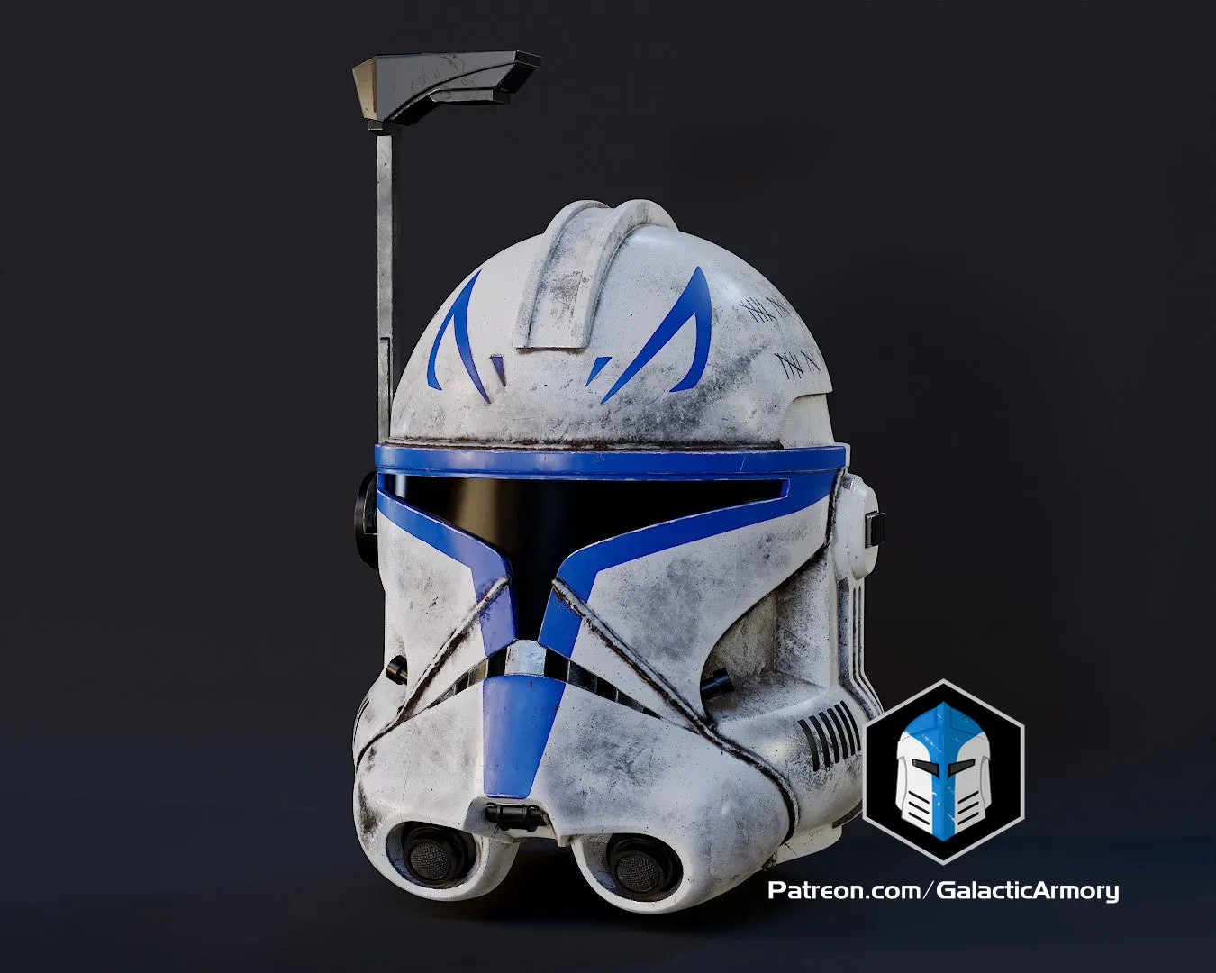 Realistic Captain Rex Helmet - 3D Print Files