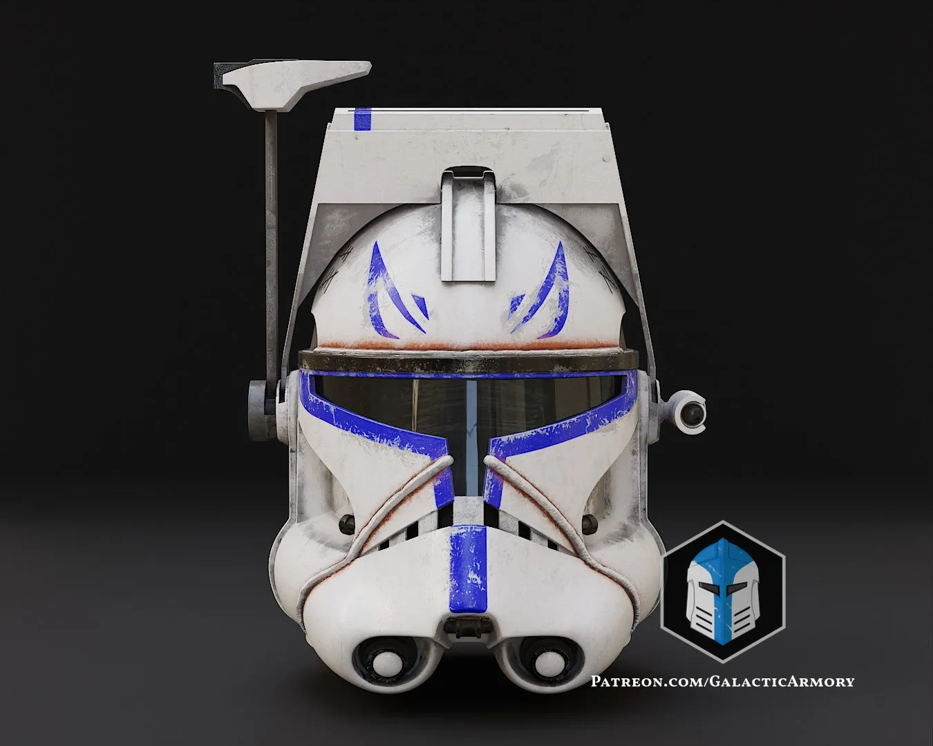 Realistic Captain Rex Helmet - 3D Print Files