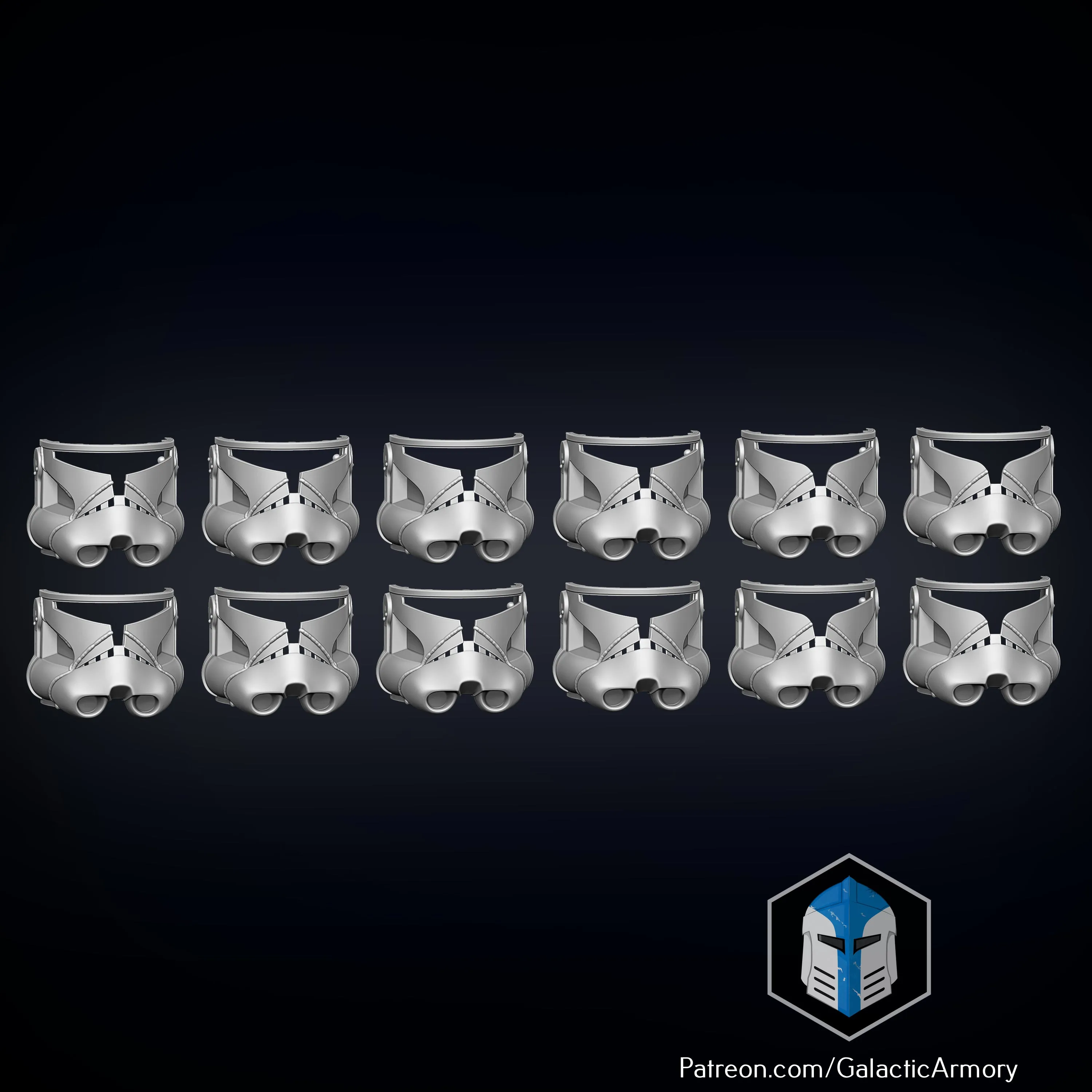 Realistic Captain Rex Helmet - 3D Print Files