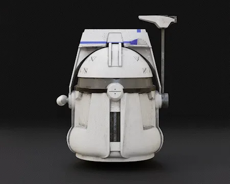 Realistic Captain Rex Helmet - 3D Print Files