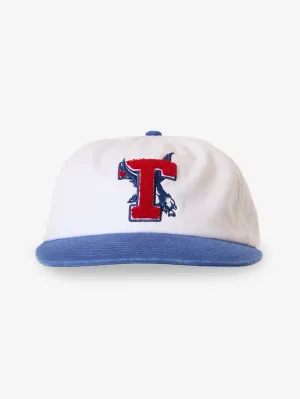 Roosevelt Contrast 6 Panel Cap - White