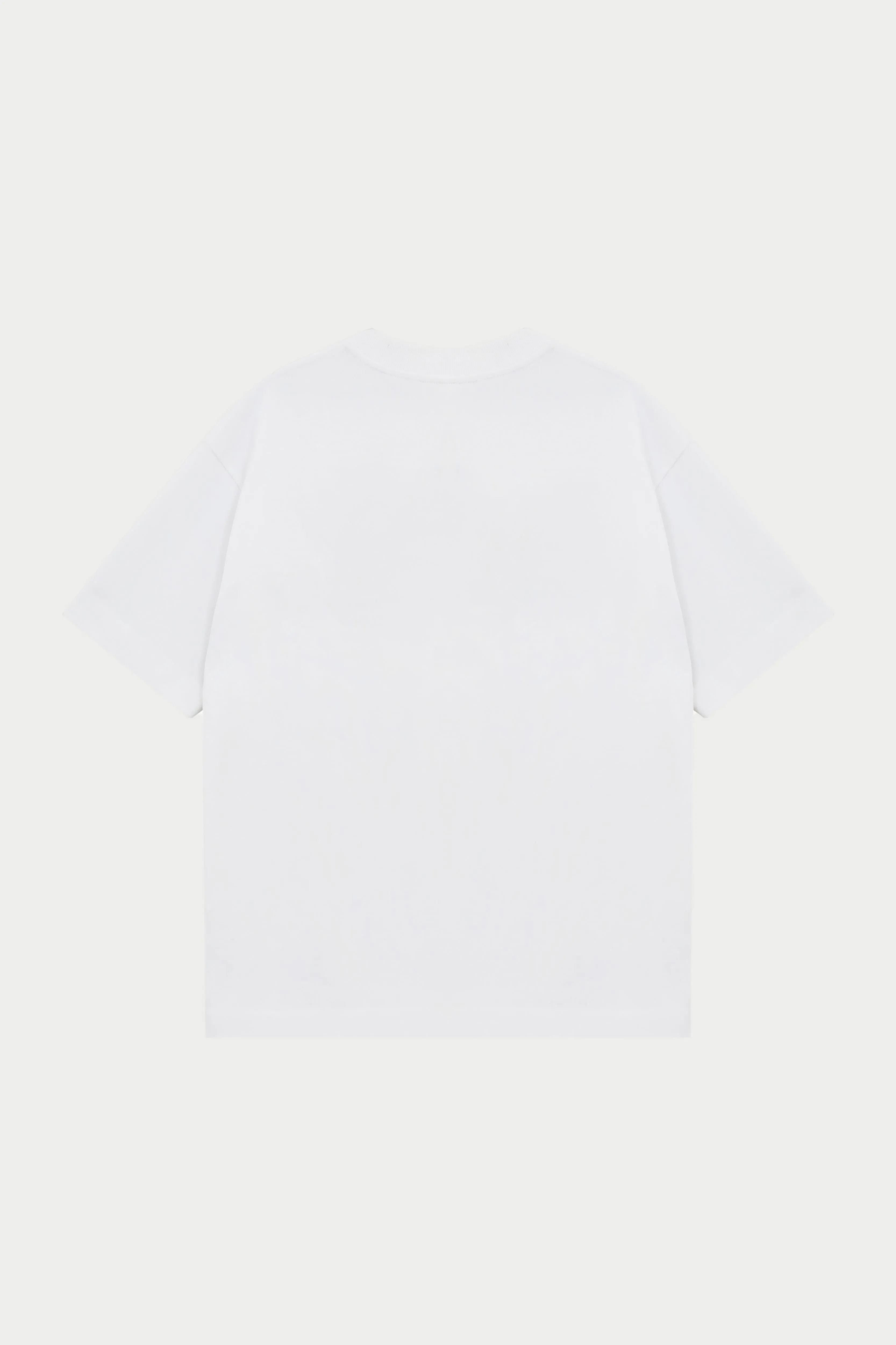 SCRIPT EMBROIDERED T-SHIRT - OFF WHITE