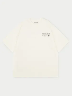 SCRIPT MULTI GRAPHIC T-SHIRT - OFF WHITE