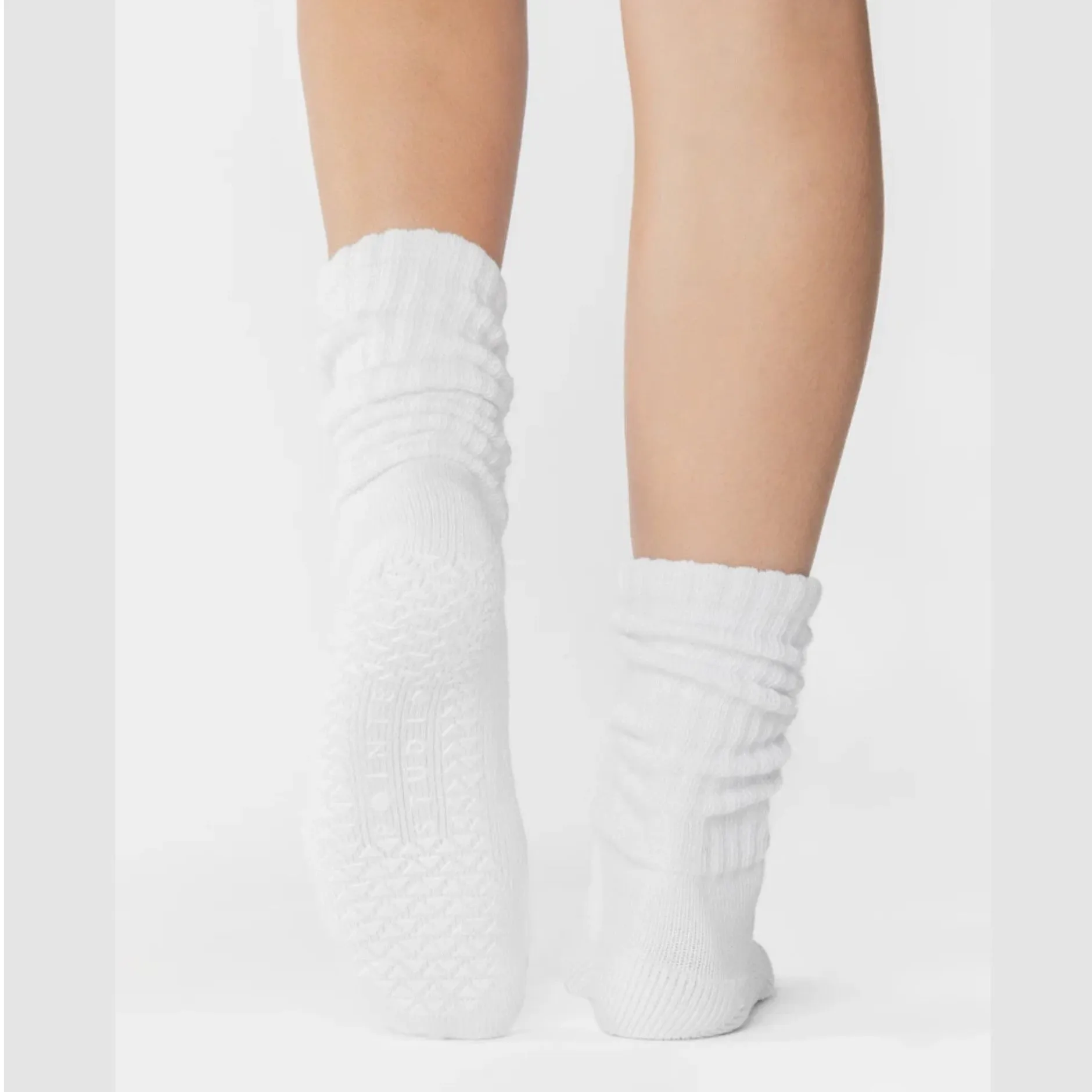 Slouch Crew Grip Socks - (Barre/Pilates)