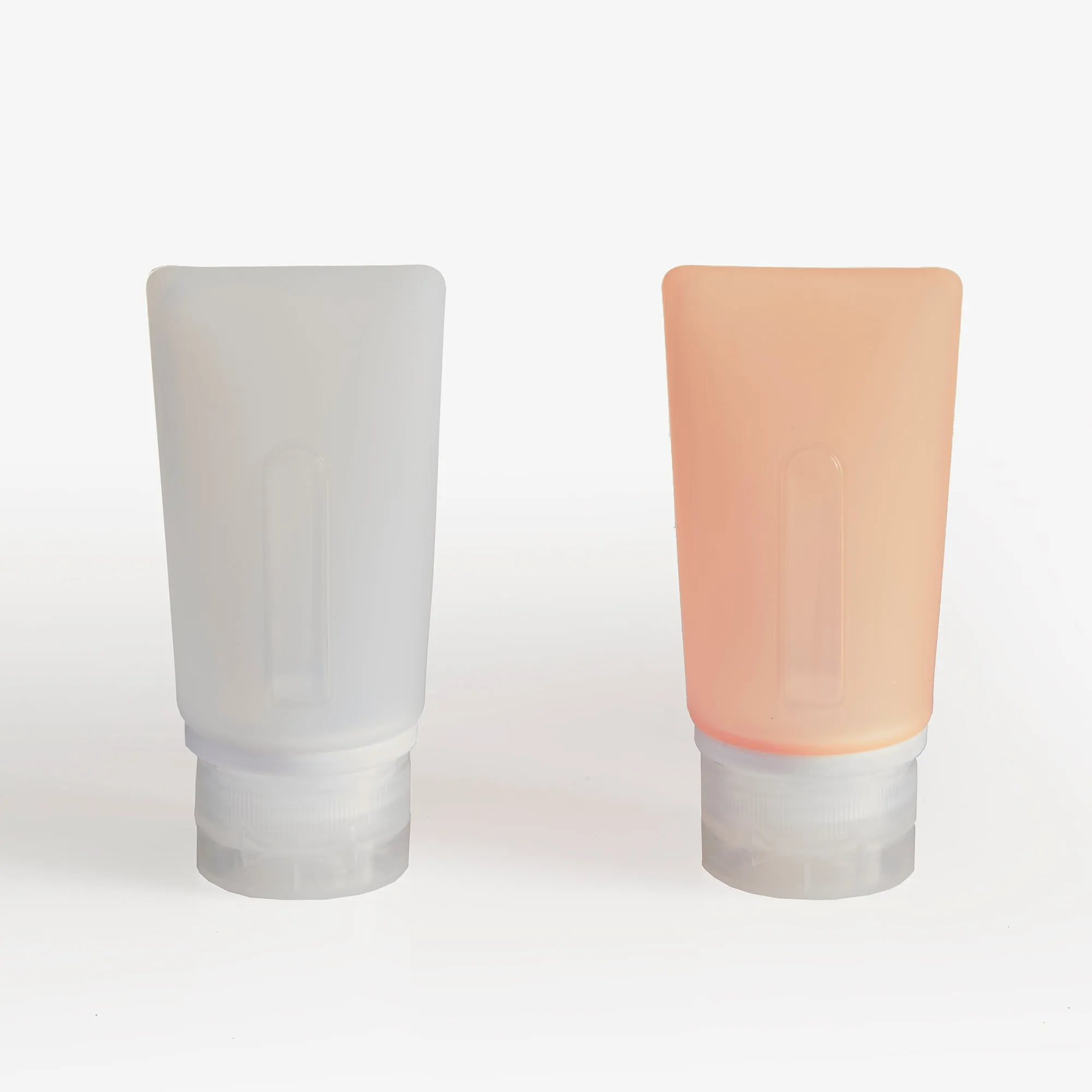 Smooth Trip 2 oz. Silicone Travel Bottles 2 pack