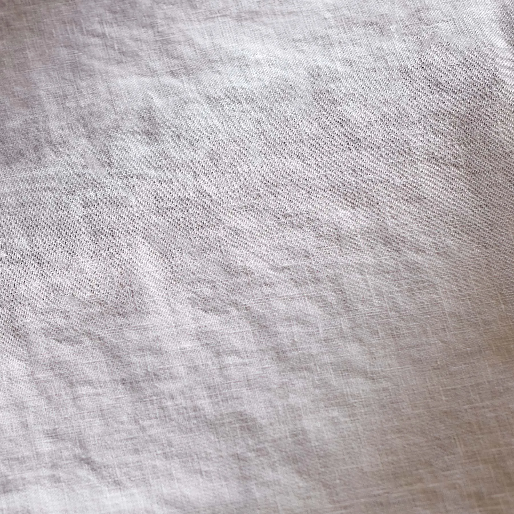Solid Linen Table Napkin - White