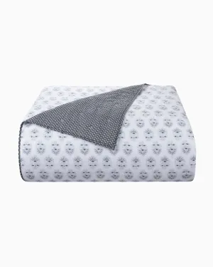 Southern Tide Oceanside Gray Quilt