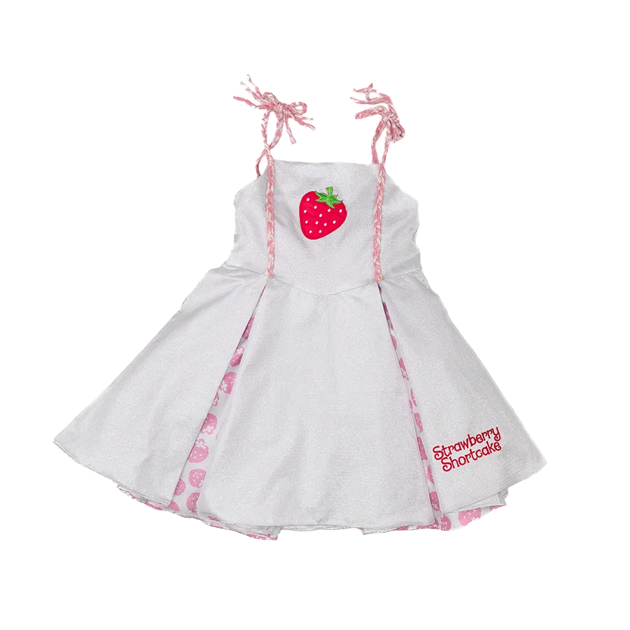STRAWBERRY SHORTCAKE BERRY SPARKLE DRESS - SIZE 4