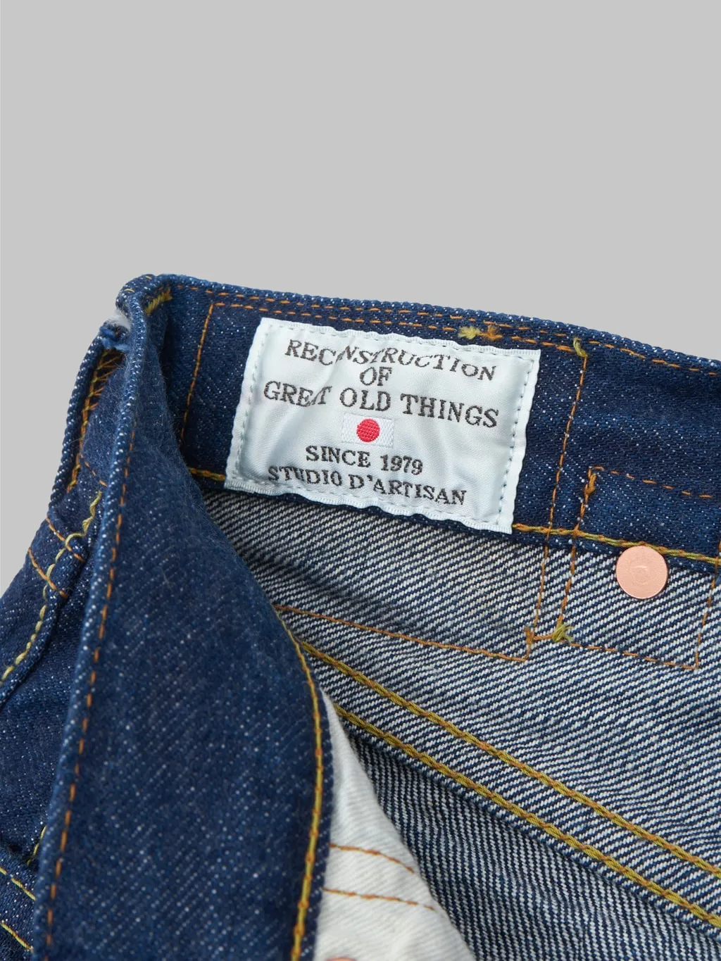 Studio D'Artisan SD-D01 The Origin 15oz Regular Straight Jeans