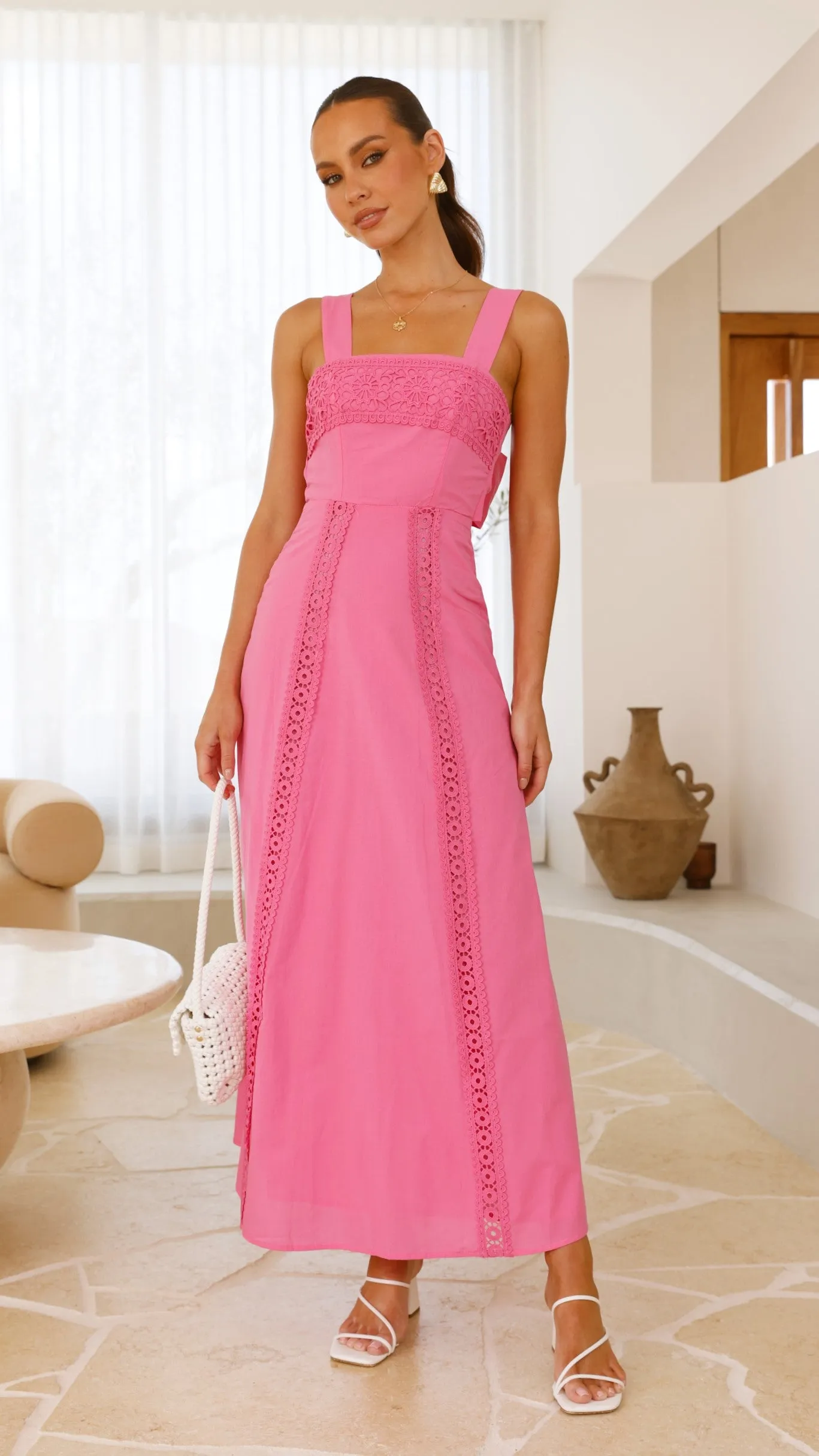 Takala Maxi Dress - Pink