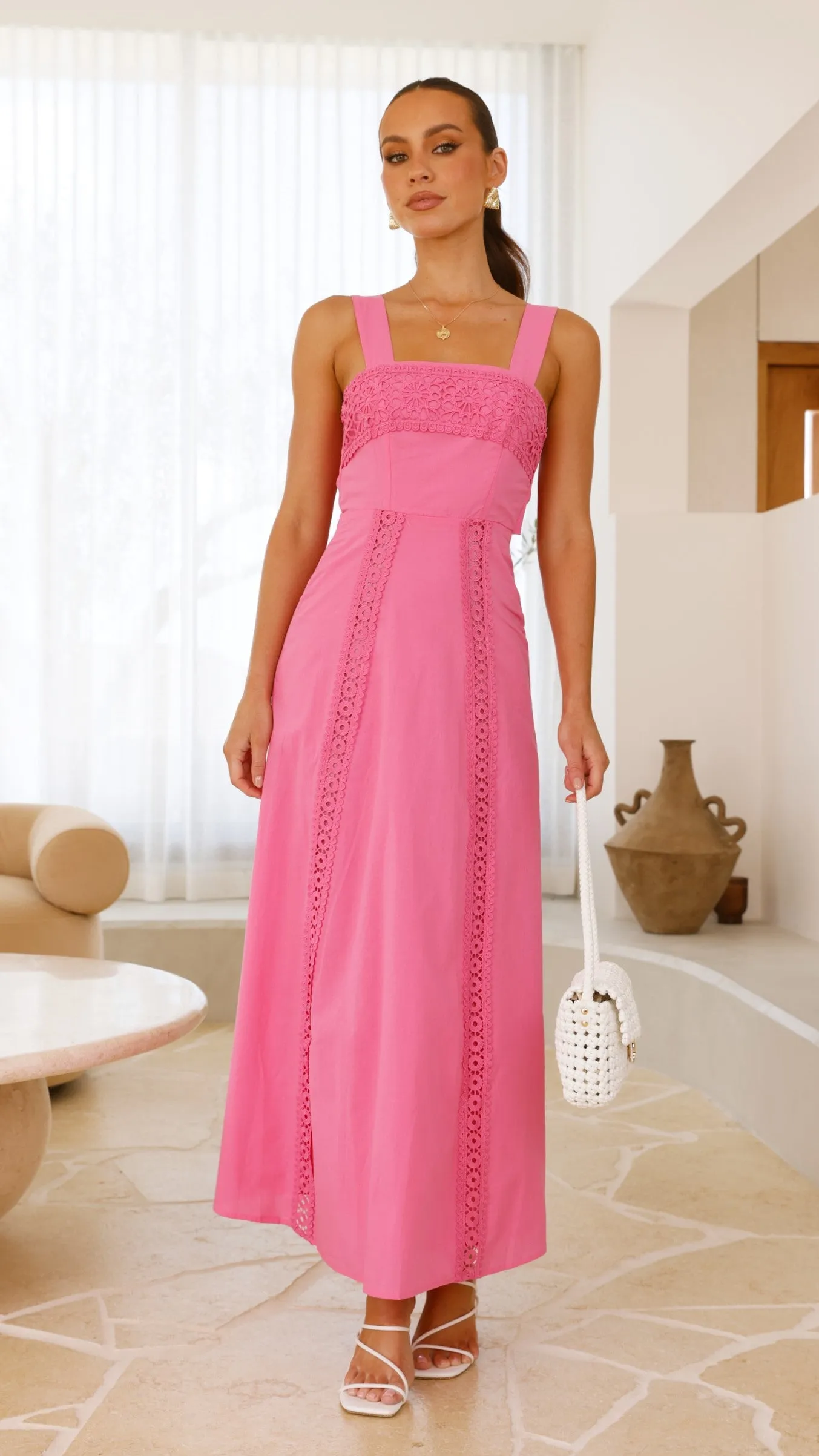 Takala Maxi Dress - Pink