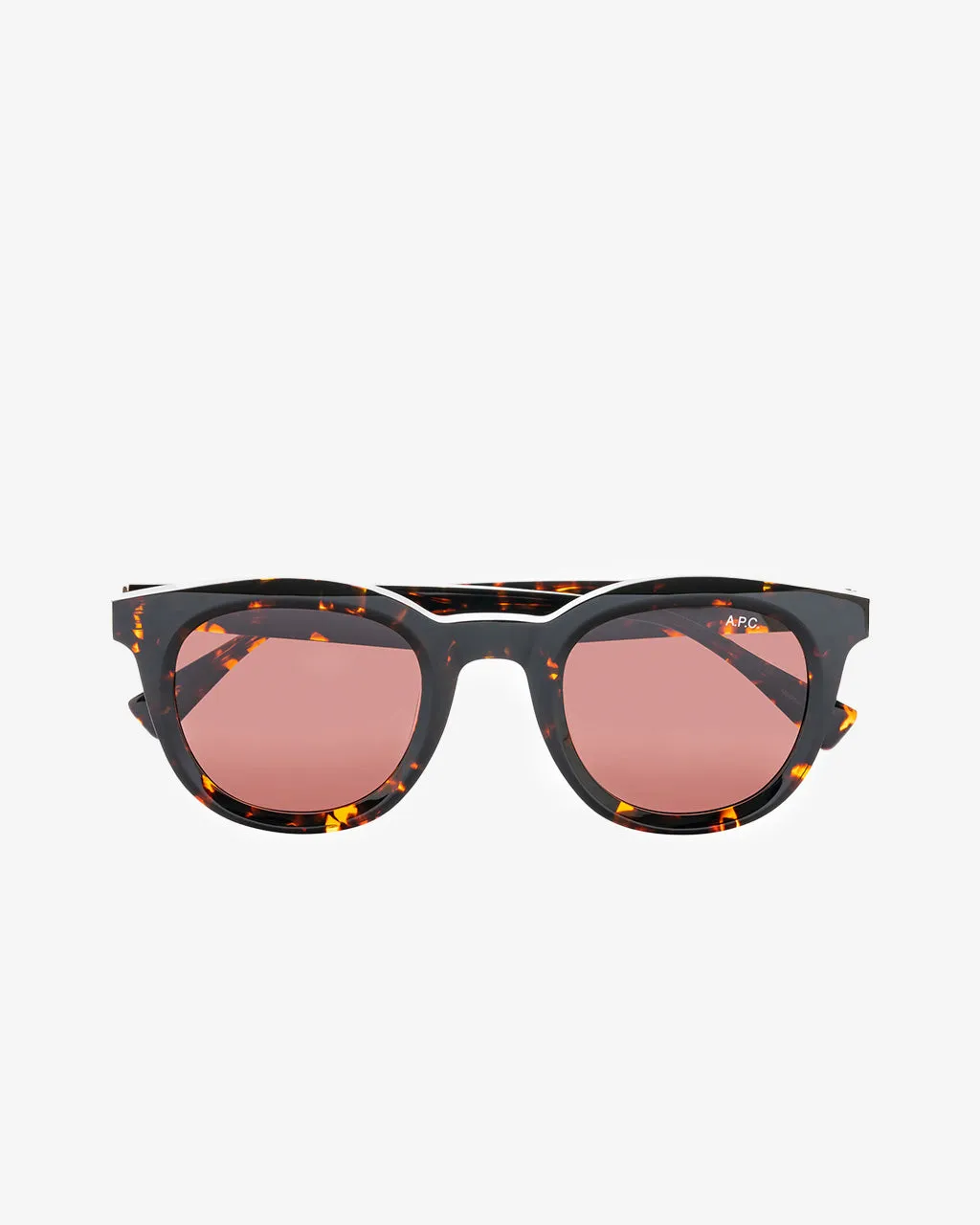 Tame Impala x A.P.C. Reef Sunglasses Dark Chestnut Brown