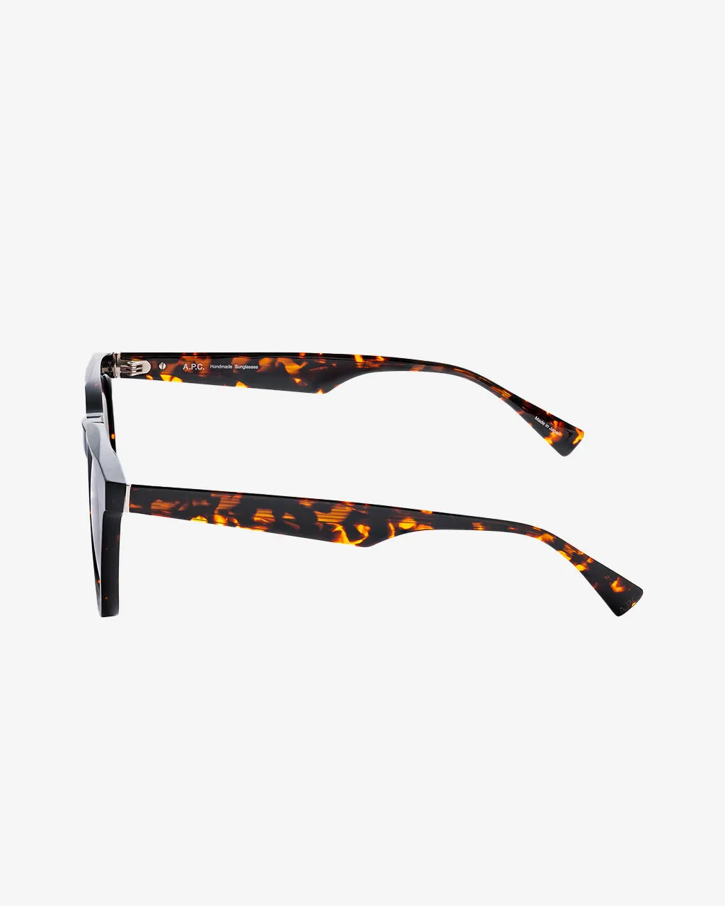 Tame Impala x A.P.C. Reef Sunglasses Dark Chestnut Brown