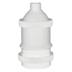 Threaded White Socket