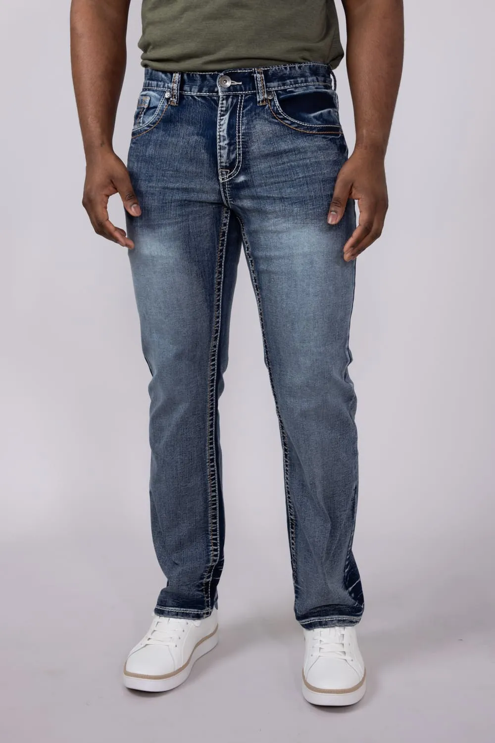 True Luck Cuyler Bootcut Jeans for Men | TL24012341