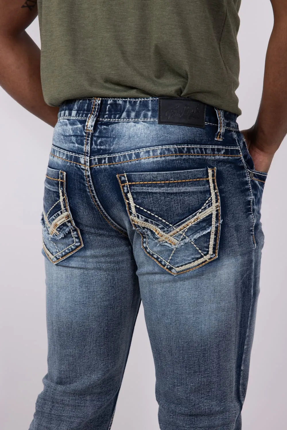 True Luck Cuyler Bootcut Jeans for Men | TL24012341