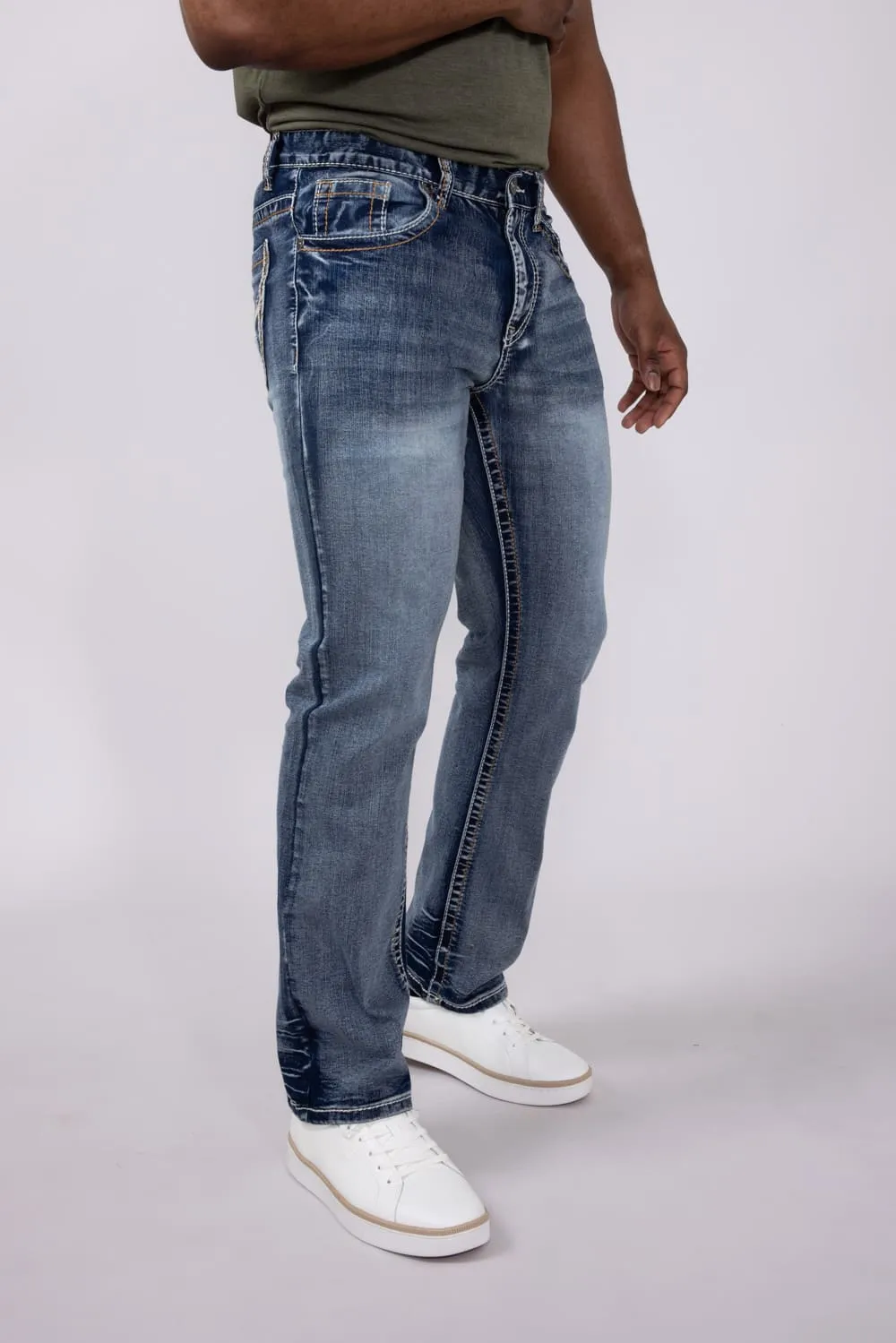 True Luck Cuyler Bootcut Jeans for Men | TL24012341