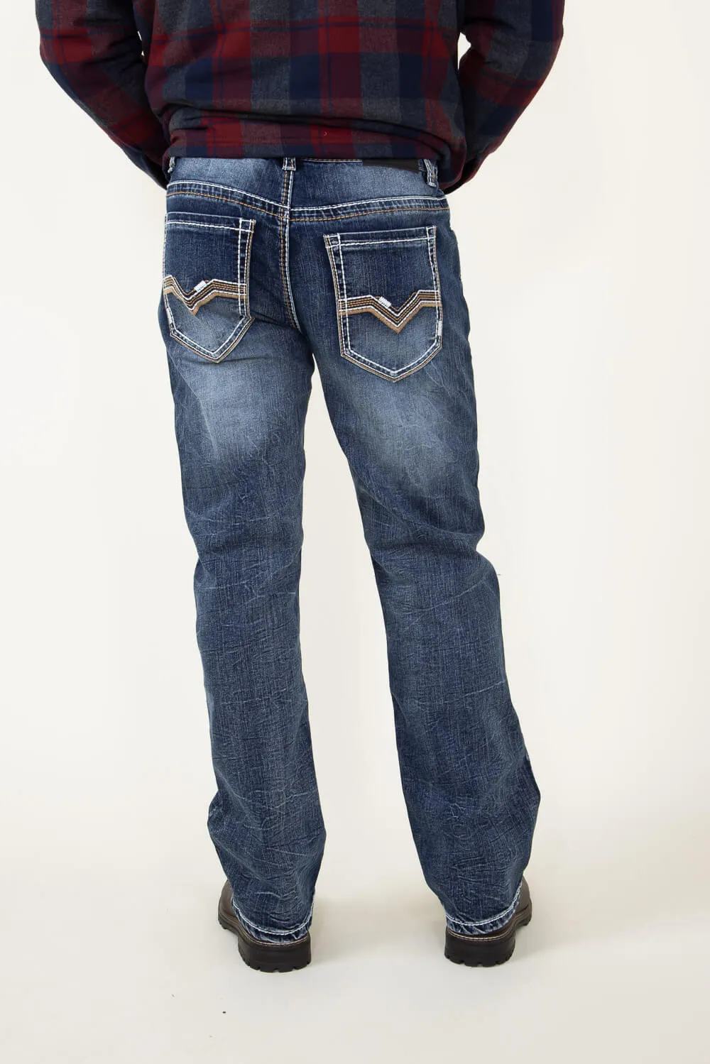 True Luck Gunnar Bootcut Jeans for Men | TL21092904
