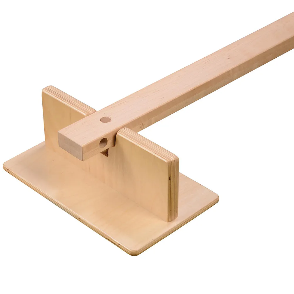 Two-Way Wooden Balance Beam | Enhance Gross Motor Skills & Focus