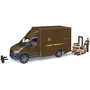 UPS MB Sprinter Truck w/Driver & Accesories