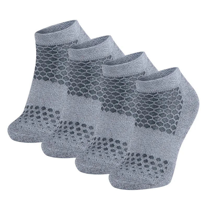 Women's Medium No Show 4 Pack
