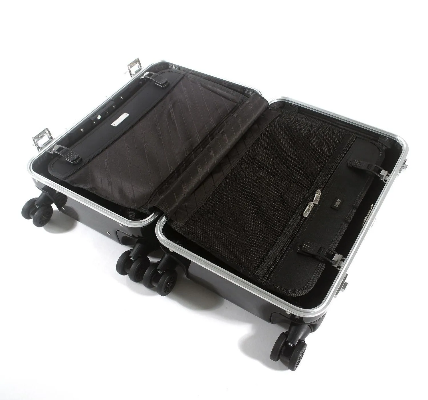 ZERO Halliburton Carbon Fiber Carry-On 4-Wheel Spinner Travel Case
